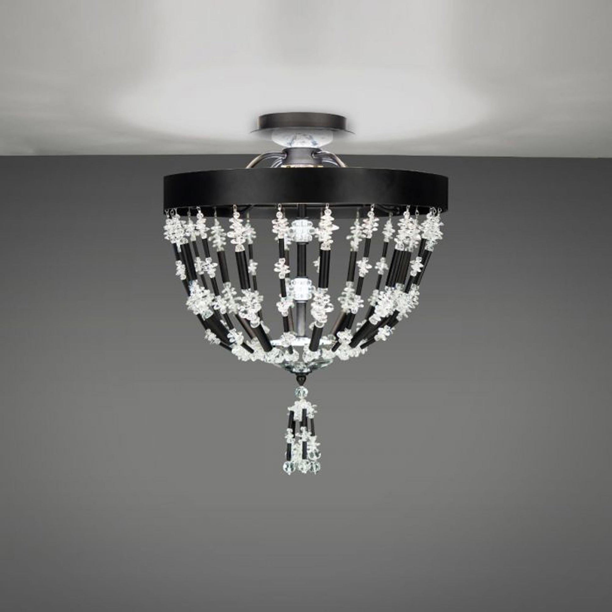 Bali LED Semi Flush Ceiling Light in Detail.