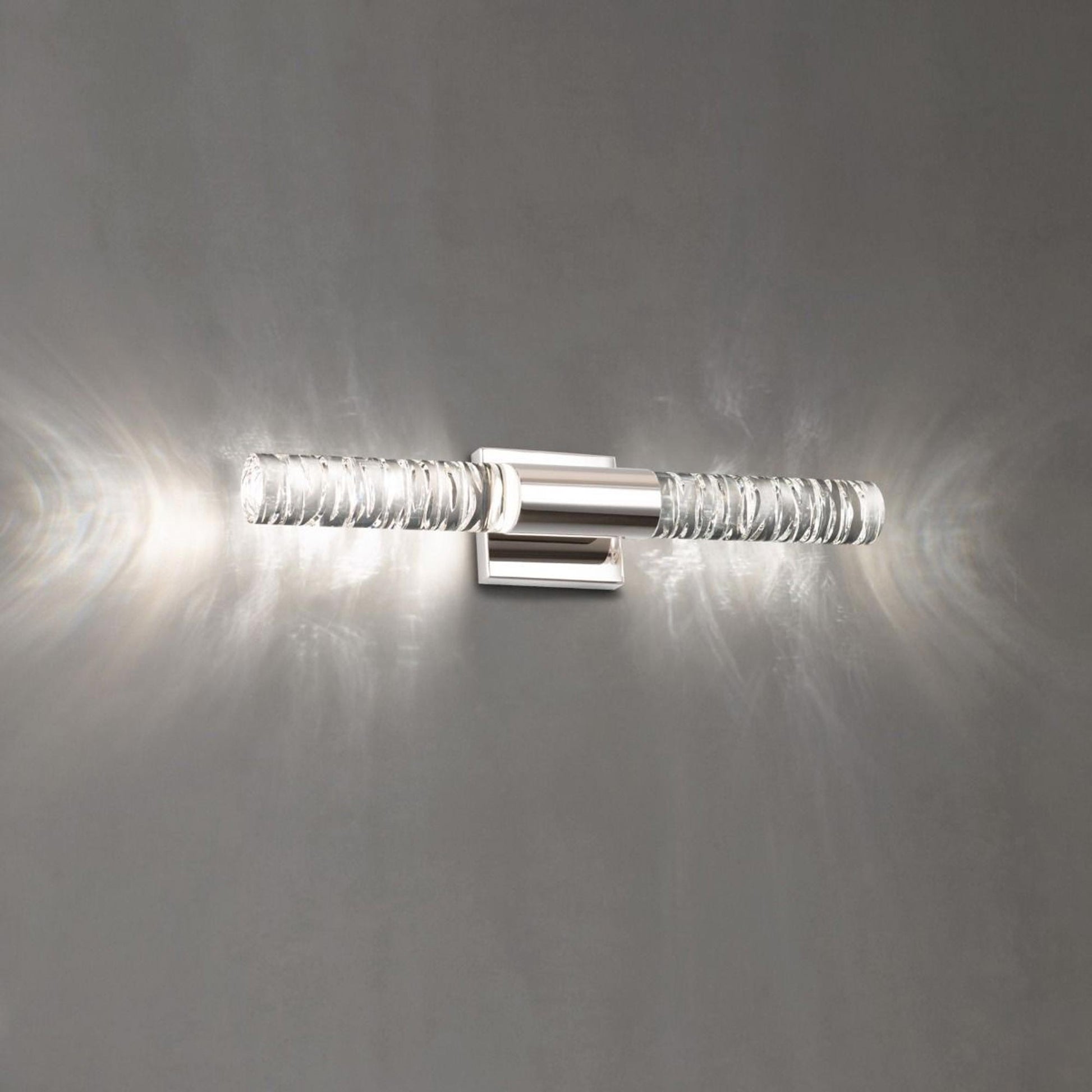Cru LED Vanity Wall Light in Detail.