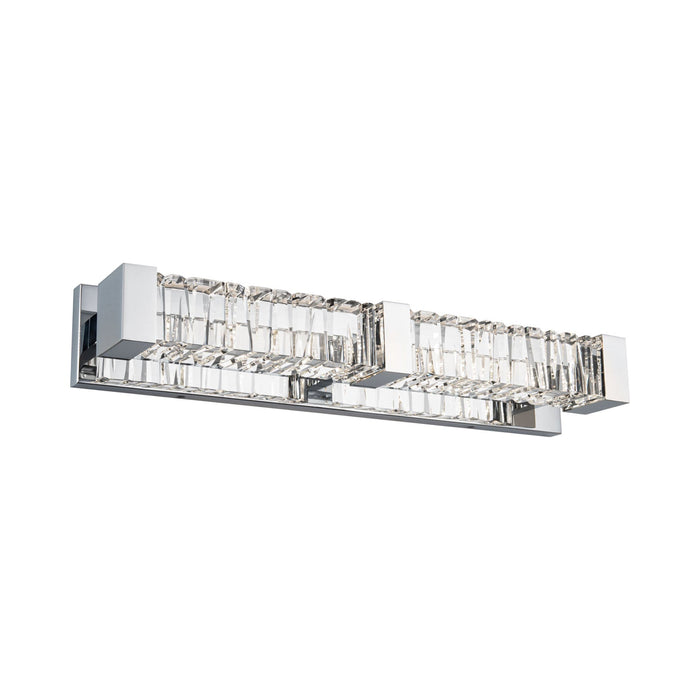Guild LED Vanity Wall Light in Chrome (Small).