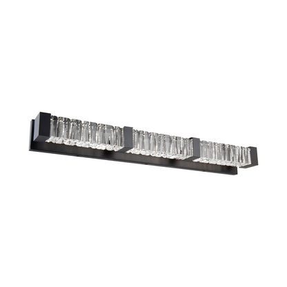 Guild LED Vanity Wall Light in Black (Large).