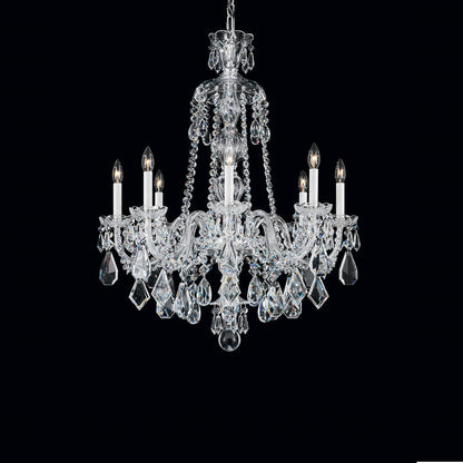 Hamilton Chandelier in Silver (8-Light).