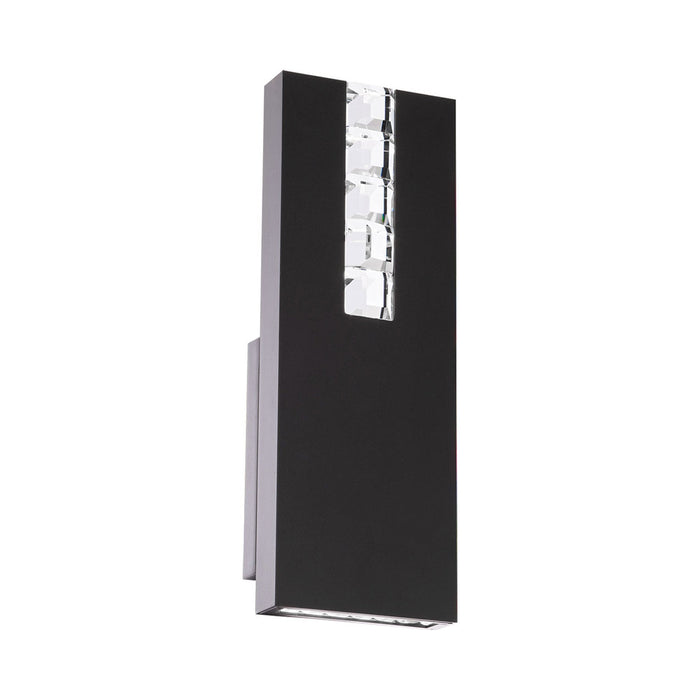Helios LED Wall Light in Black.