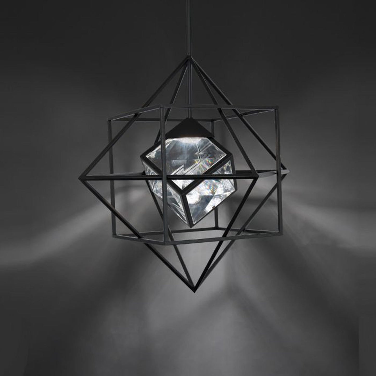 Heracles LED Pendant Light in Detail.
