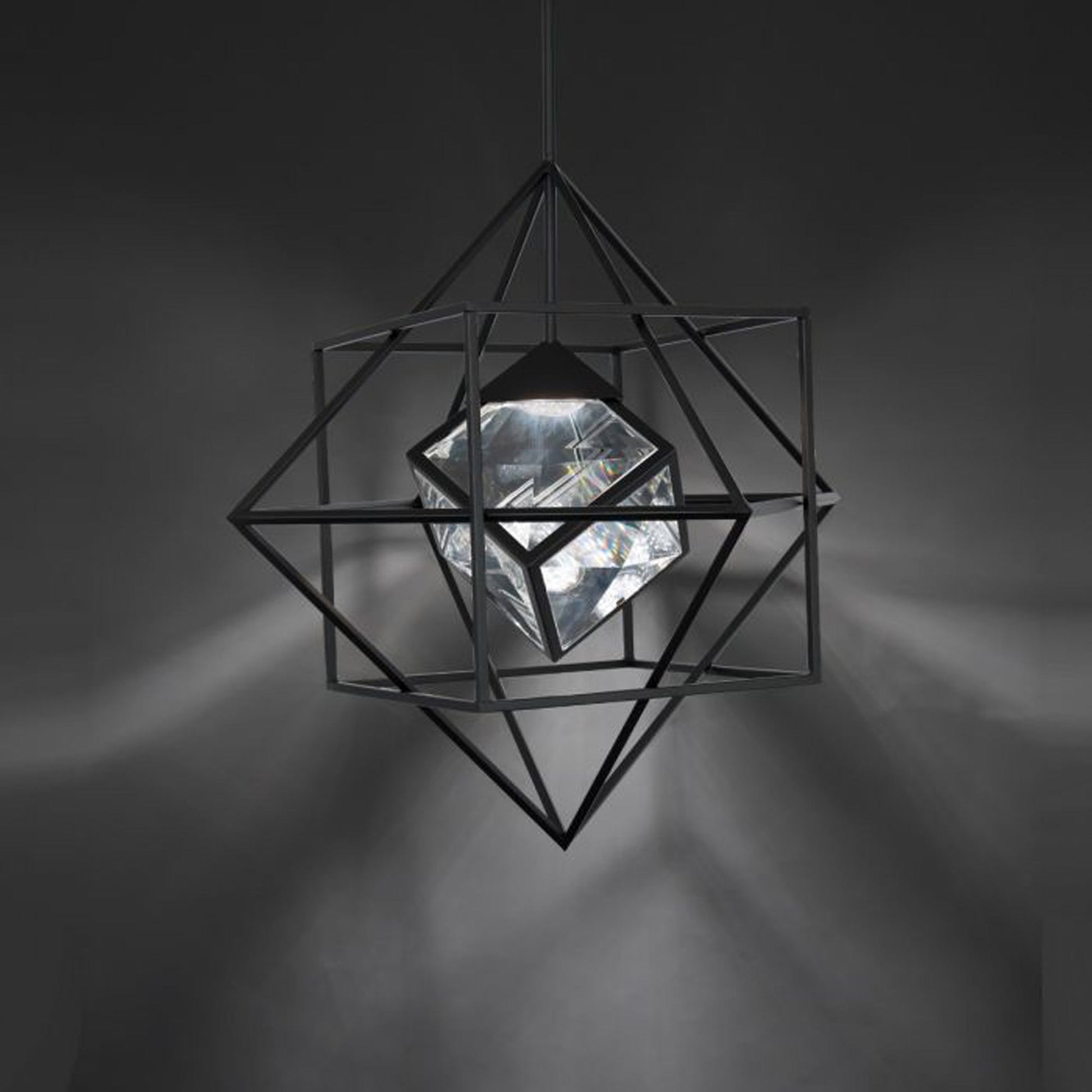 Heracles LED Pendant Light in Detail.