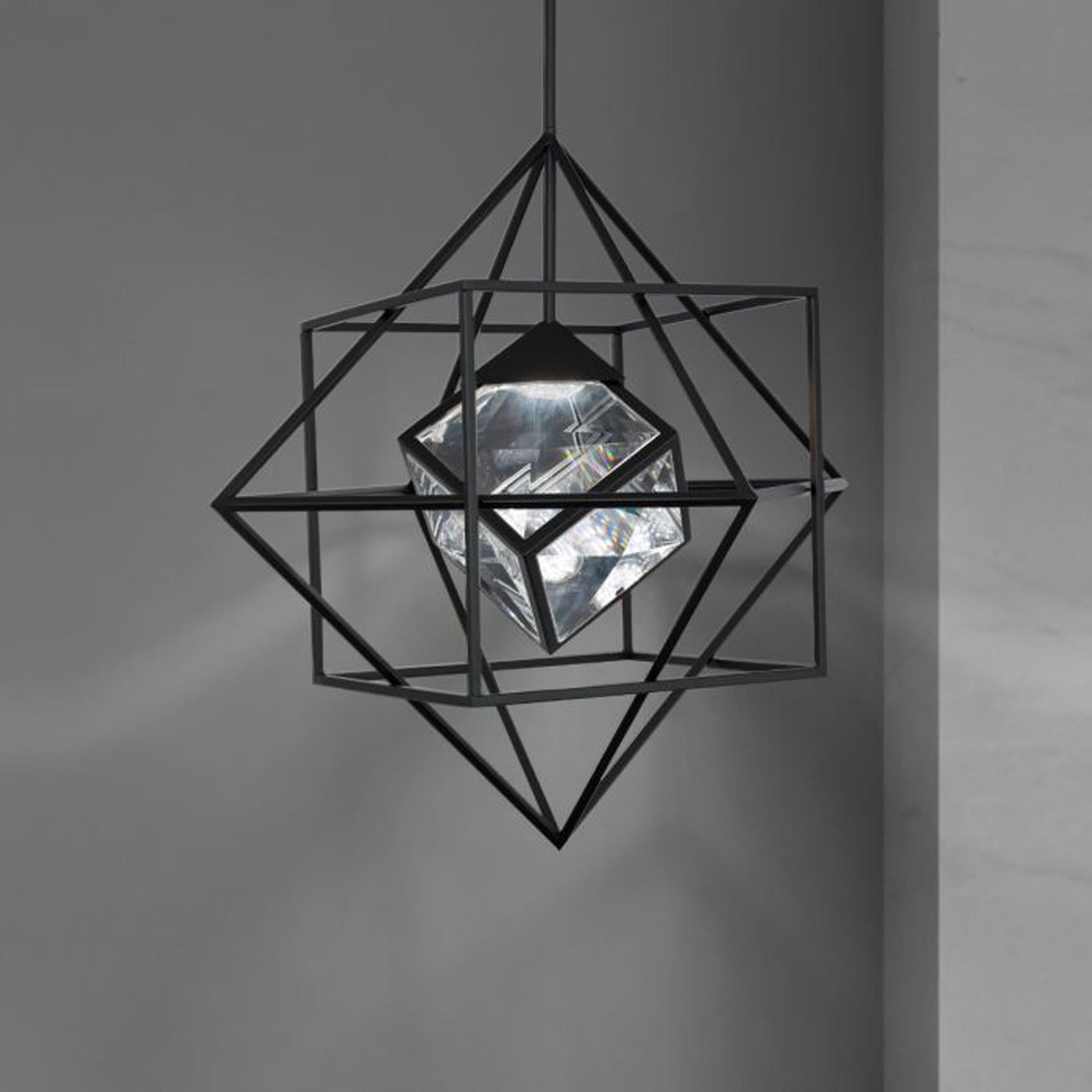 Heracles LED Pendant Light in Detail.