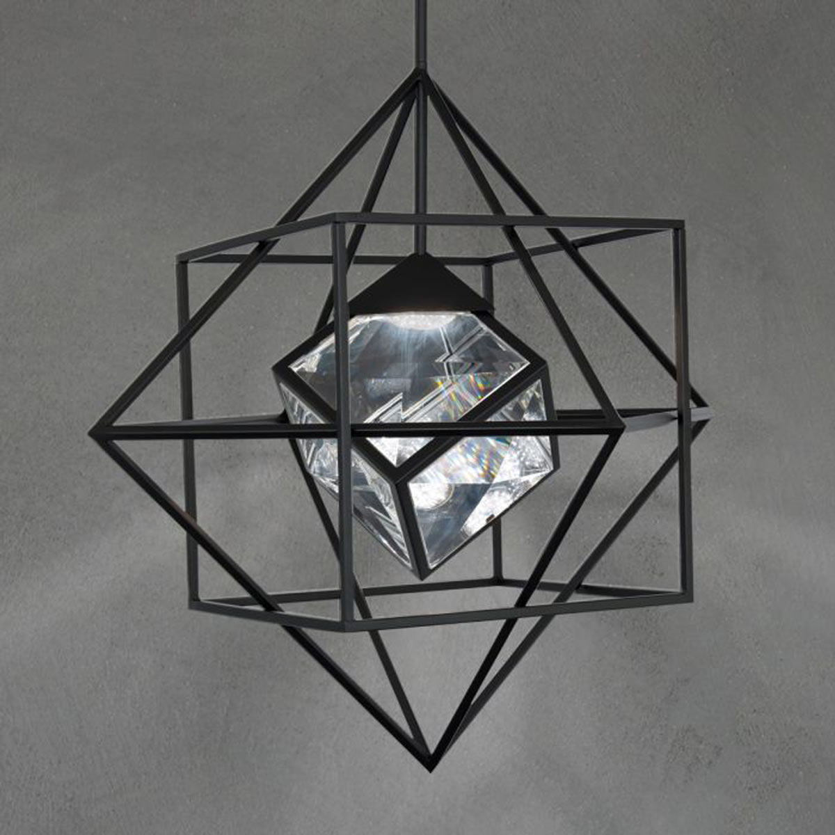 Heracles LED Pendant Light in Detail.