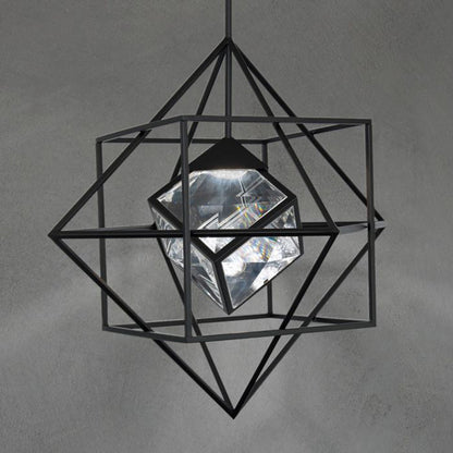 Heracles LED Pendant Light in Detail.