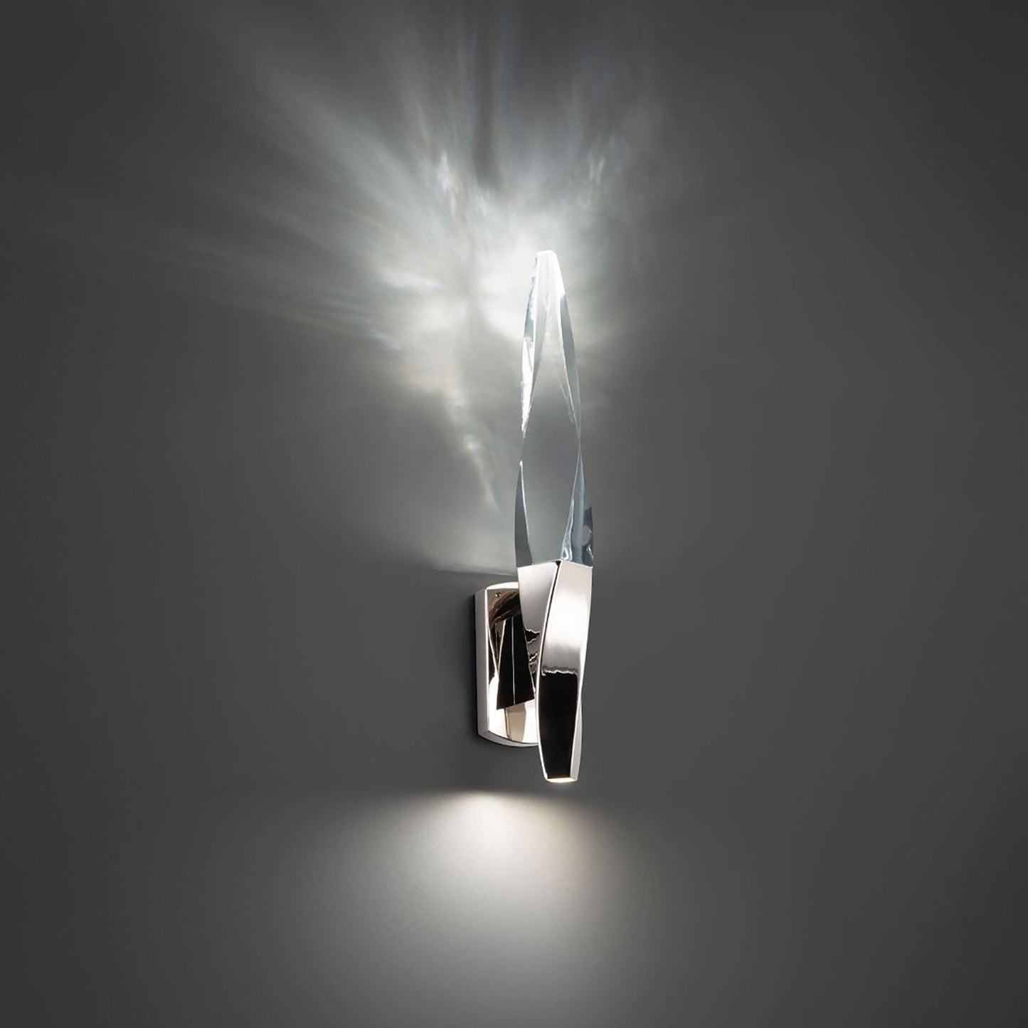 Kindjal LED Bath Wall Light in Detail.