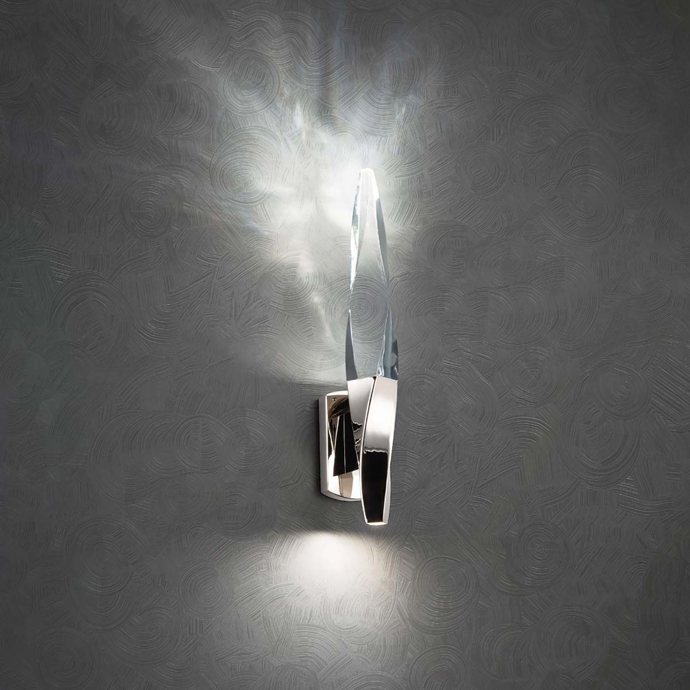 Kindjal LED Bath Wall Light in Detail.