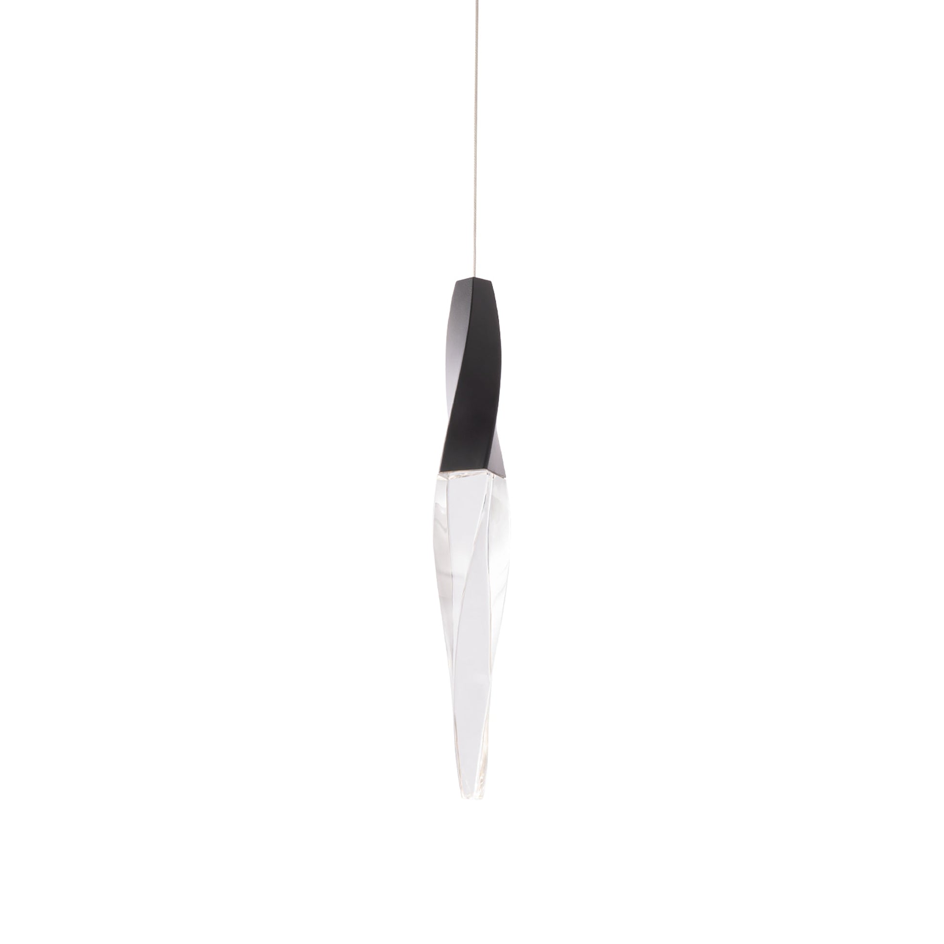 Kindjal LED Mini Pendant Light in Black (Small).