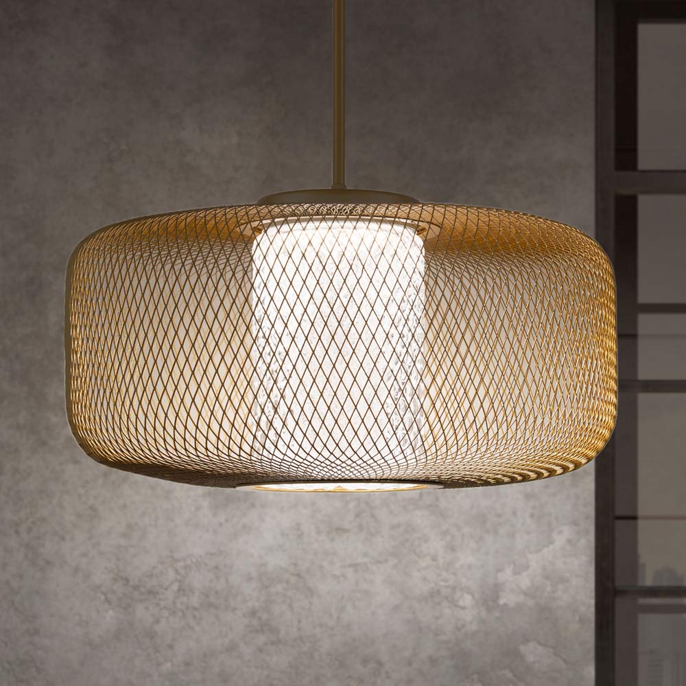 Kodo LED Pendant Light in Gold (Large).