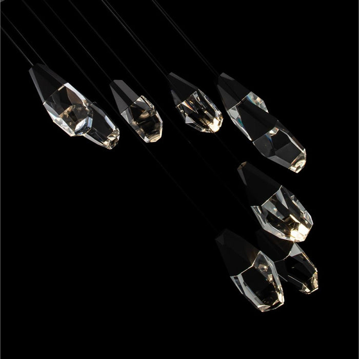 Martini LED Multi Light Pendant Light in Detail.