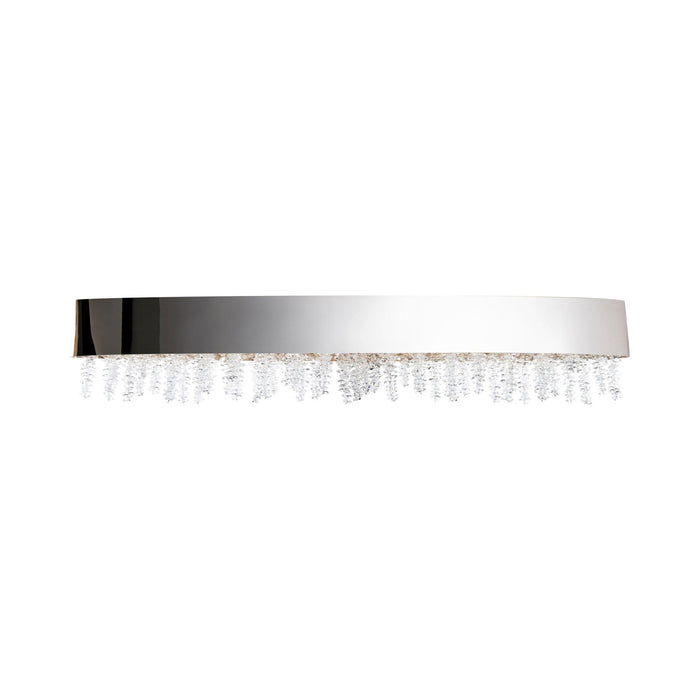 Soleil LED Wall Light in Polish Nickel (Large).