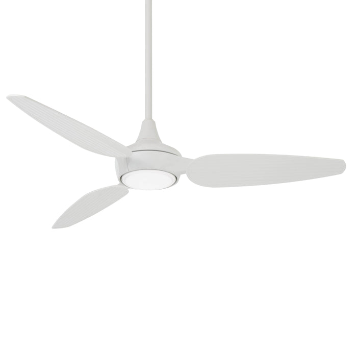 Seacrest LED Smart Ceiling Fan in Flat White.