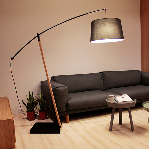 Archer Floor Lamp in living room.