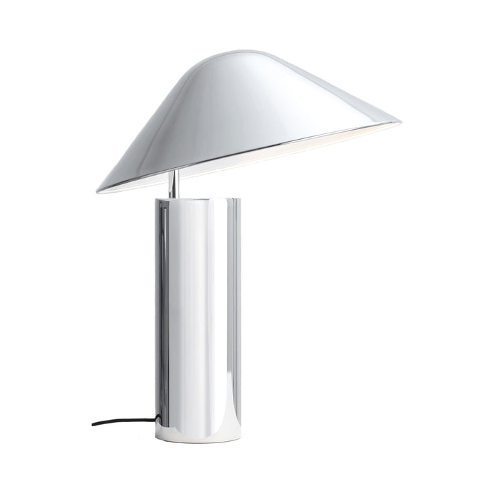 Damo Simple Table Lamp in Chrome.