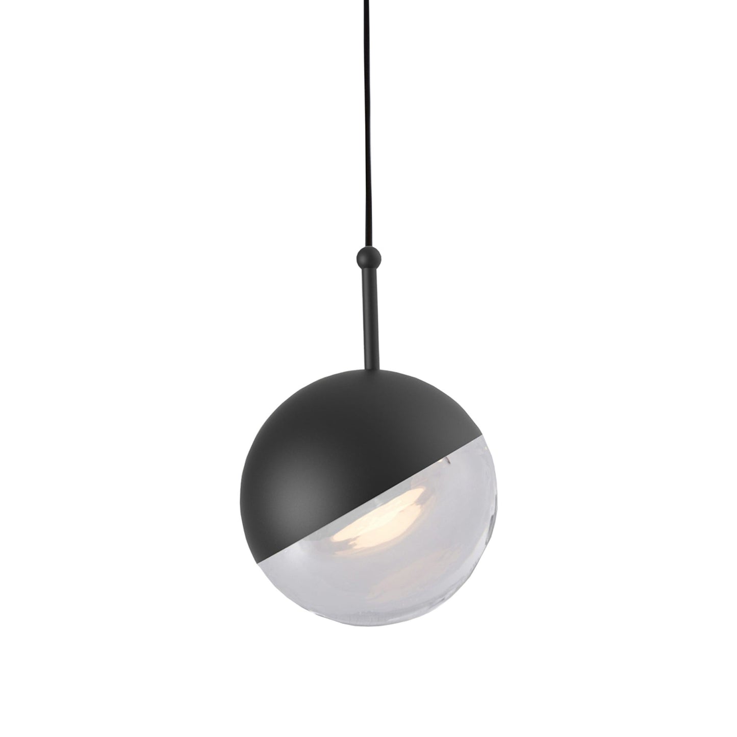 Dora LED Pendant Light in Black.