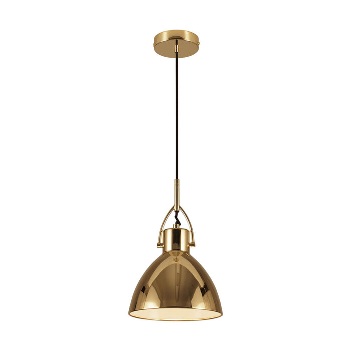 Laito Pendant Light in Matte Brass (Large).