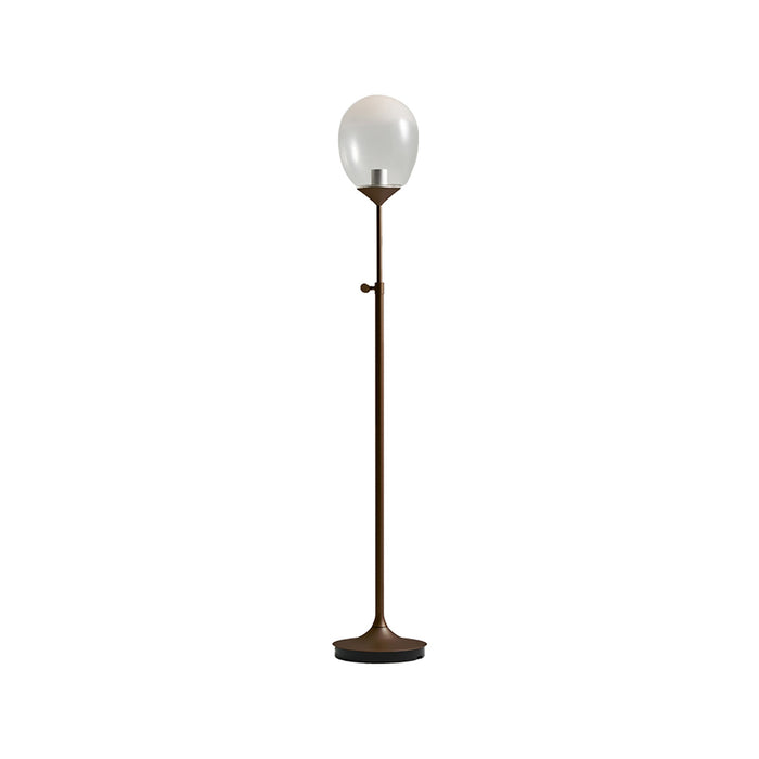 Mist LED Floor Lamp in Pearl Cocoa.