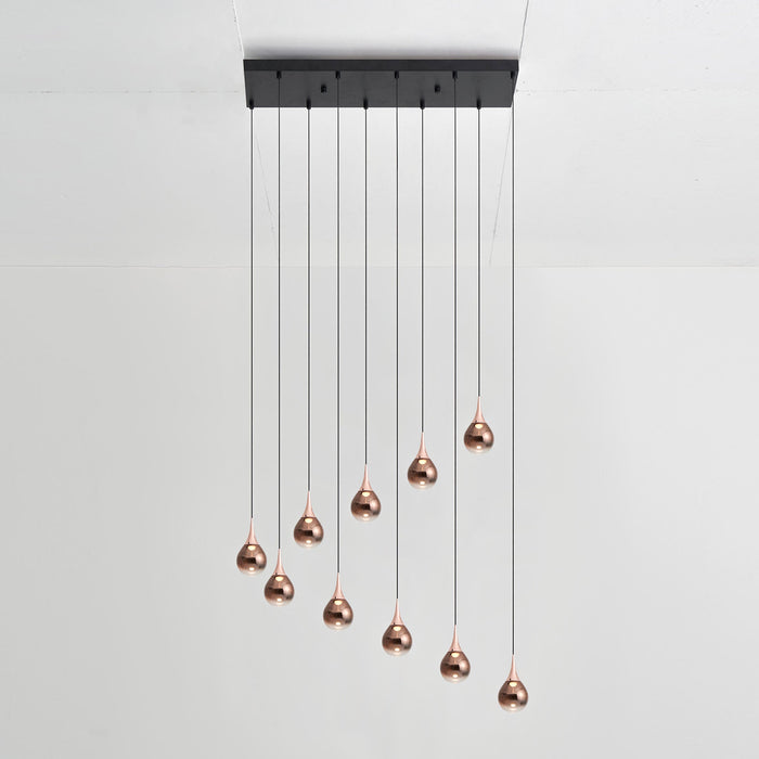 Paopao LED Linear Pendant Light in Detail.