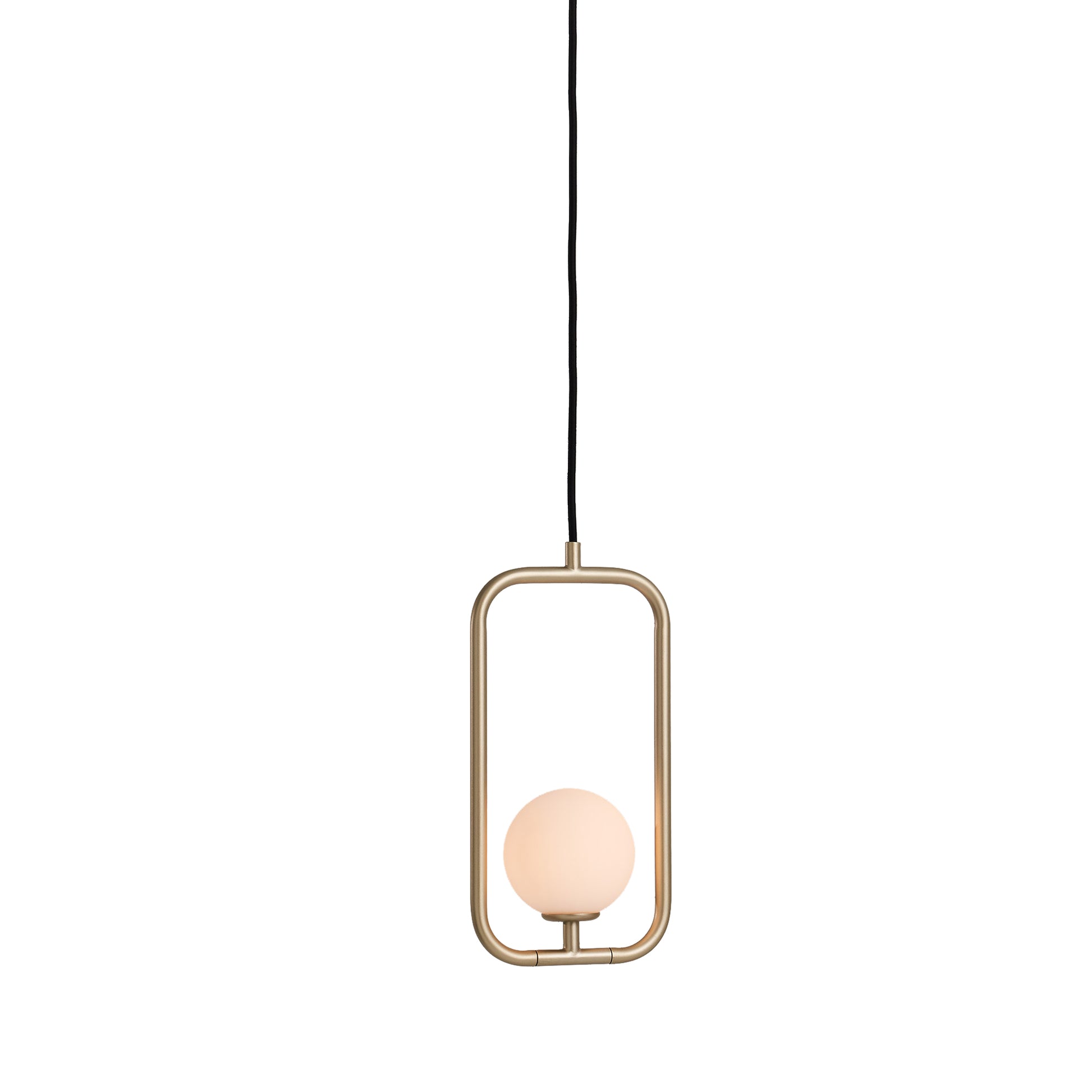 Sircle Pendant Light in Champagne Gold (Small).