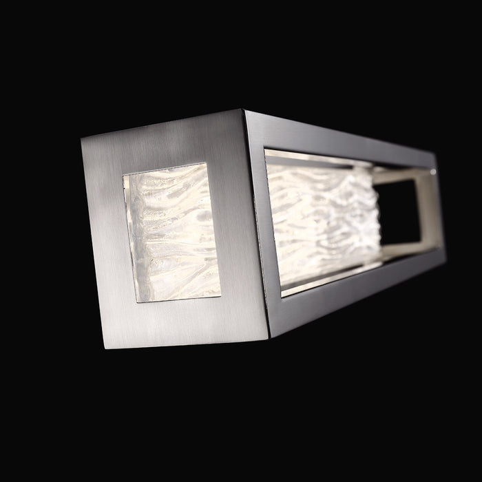 Shock Waves LED Bathroom Vanity Light in Detail.