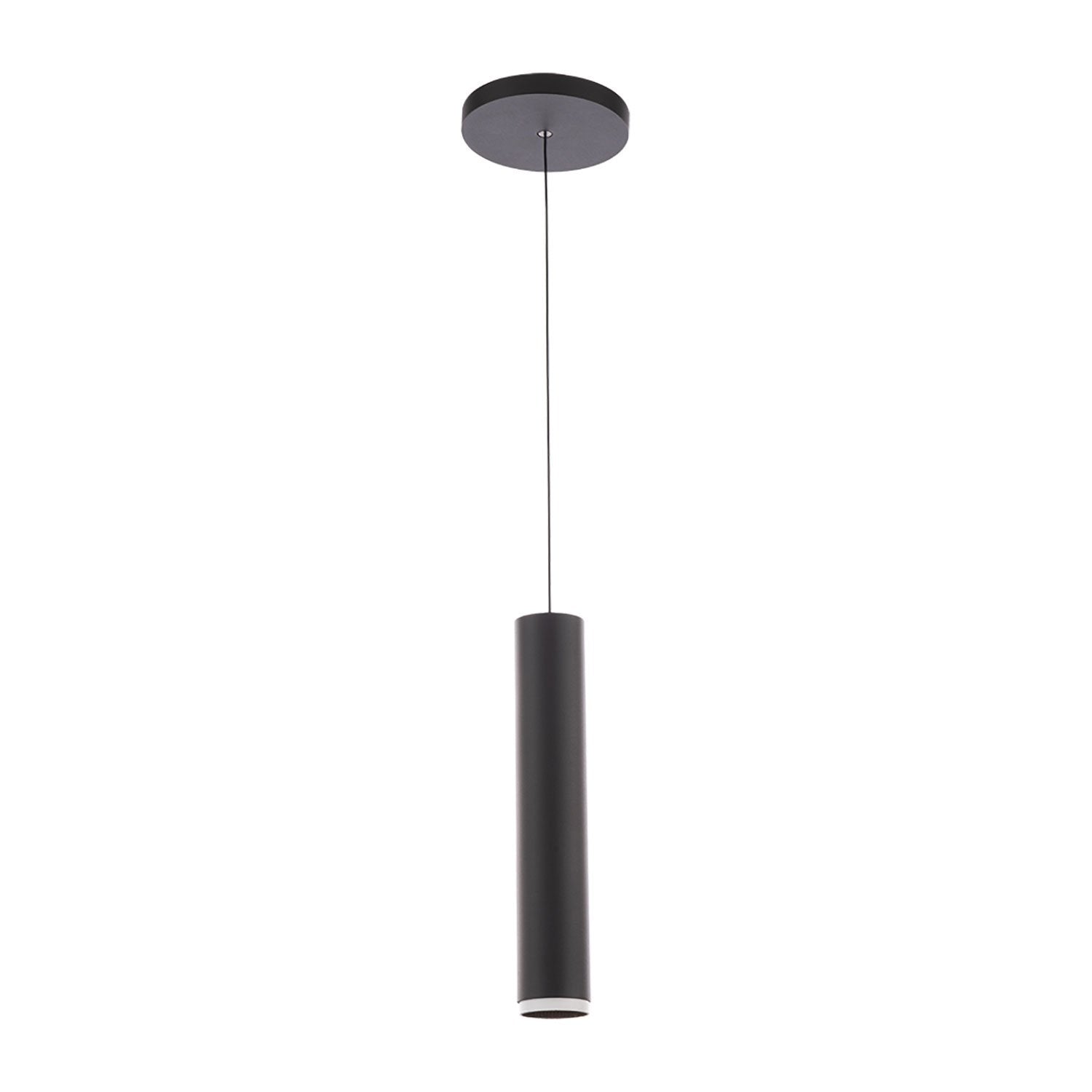 Silo LED Pendant Light in Black/White (Large).