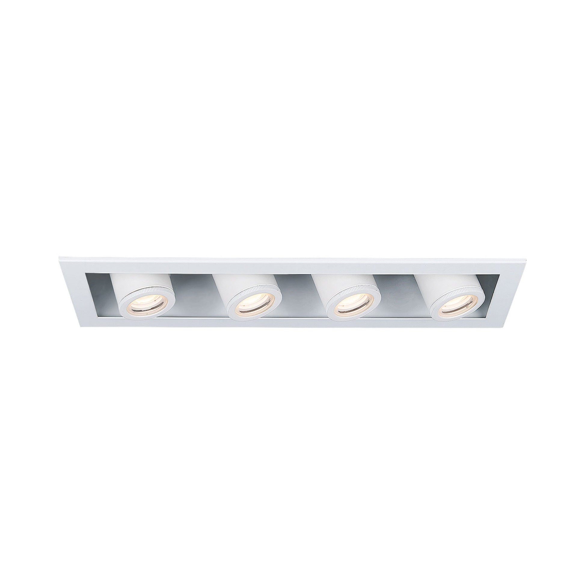 Silo Multiples 4 Light LED Recessed Trim in White (Trim).