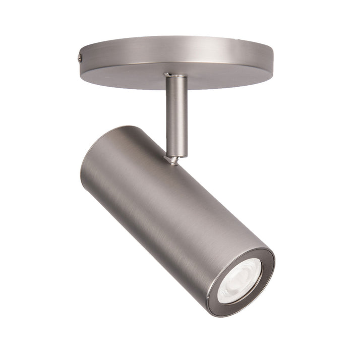 Silo X10 LED Monopoint Spot Light in Brushed Nickel.