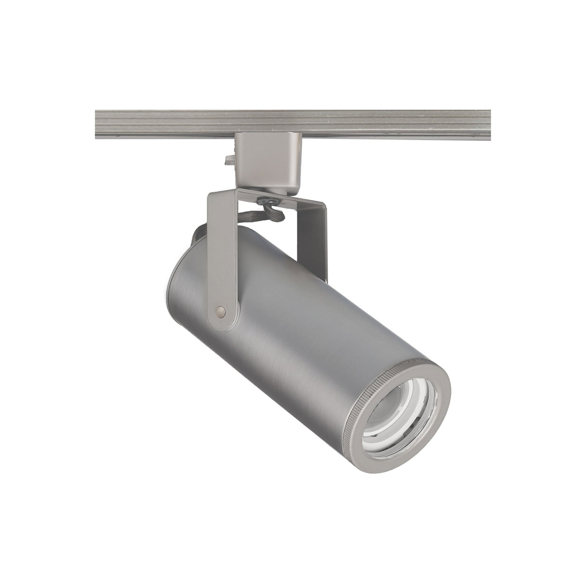 Silo X20 LED Track Head in Brushed Nickel.