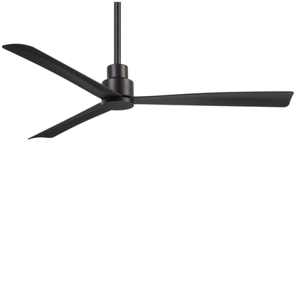 Simple Outdoor Ceiling Fan in Coal (Large).