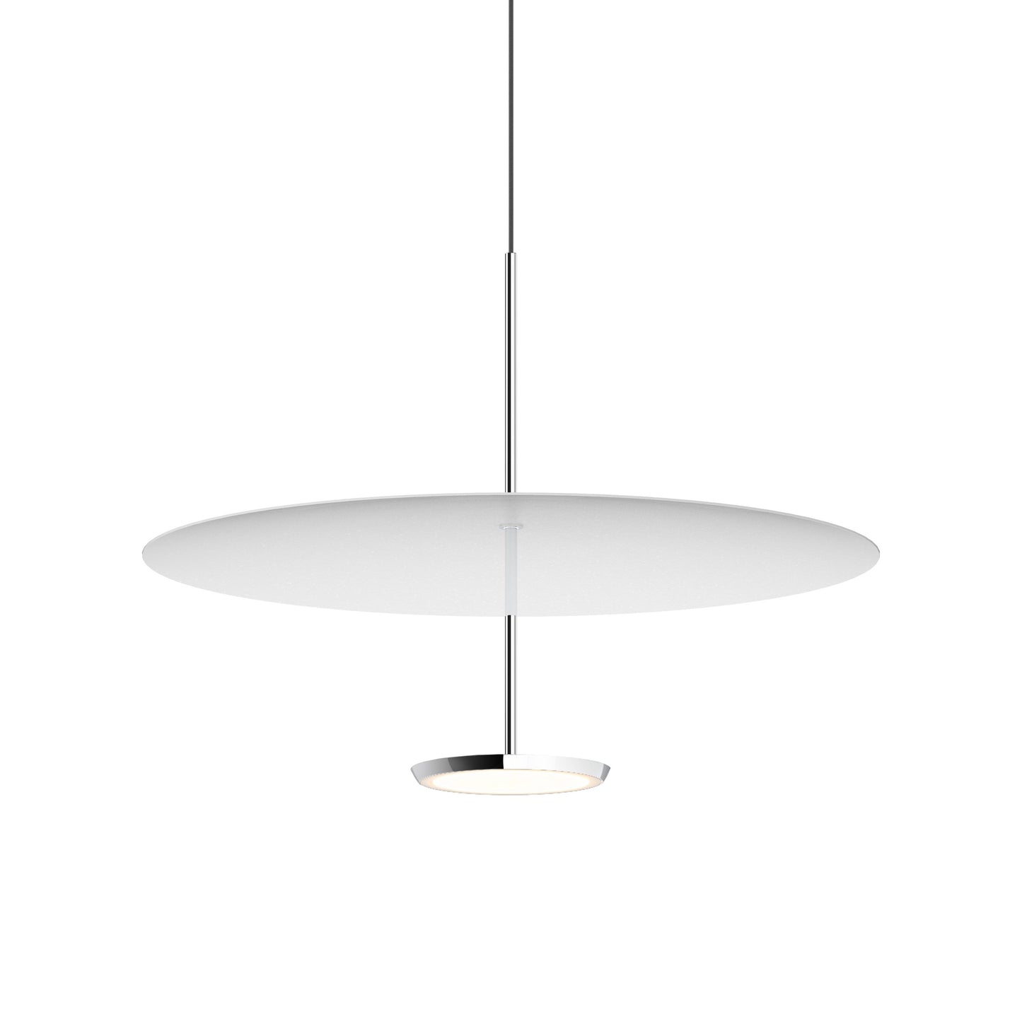 Sky Dome LED Pendant Light in White (Medium).