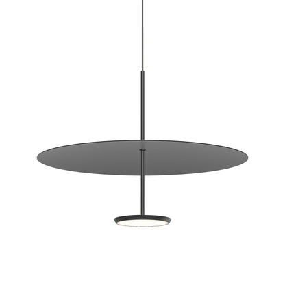 Sky Dome LED Pendant Light in Matte Black Matte Black (Medium).