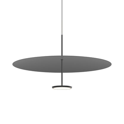 Sky Dome LED Pendant Light in Matte Black Matte Black (Large).