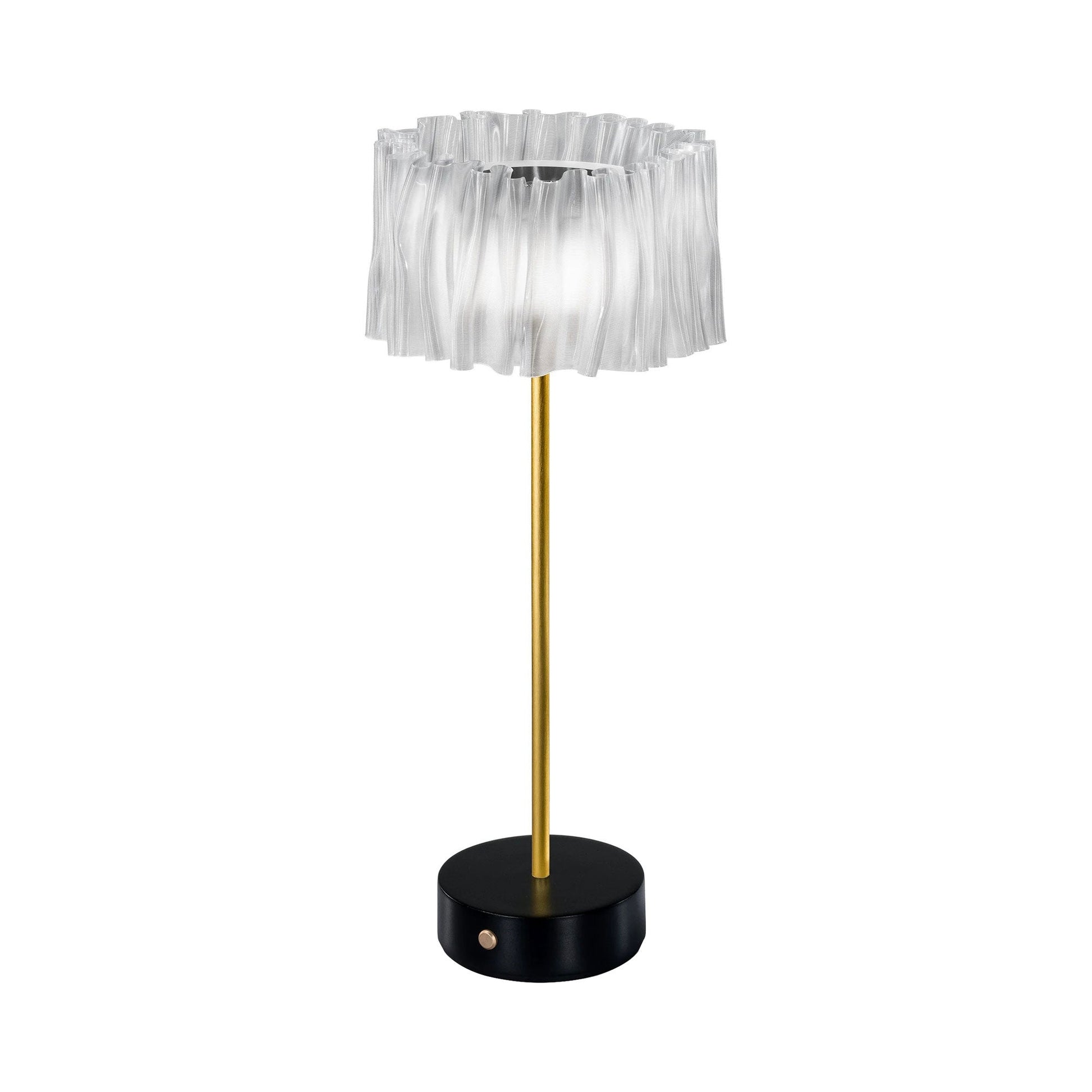 Accordeon Battery LED Table Lamp.