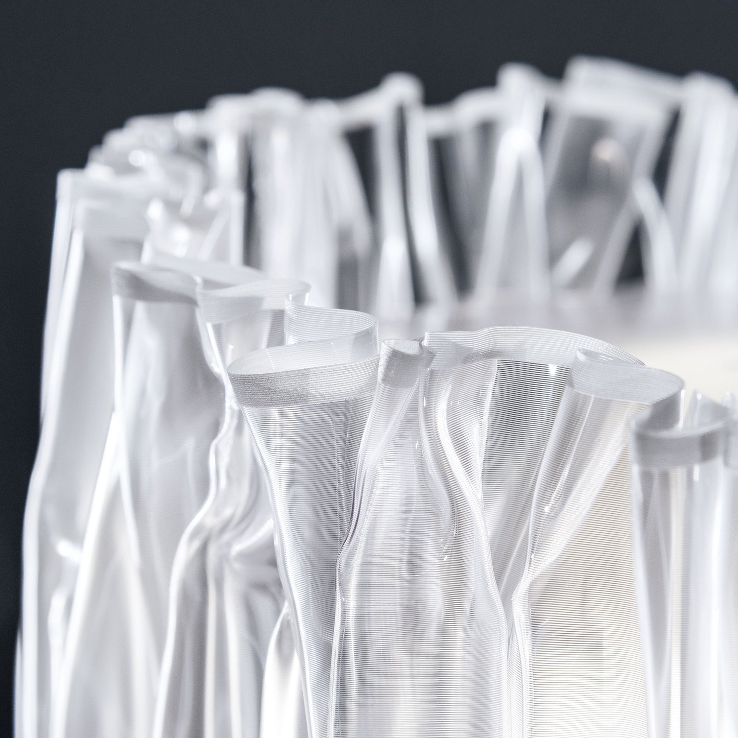 Accordeon Table Lamp in Detail.