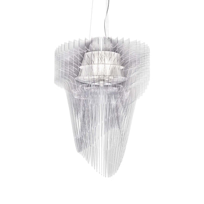 Aria LED Chandelier in Transparent (X-Large).