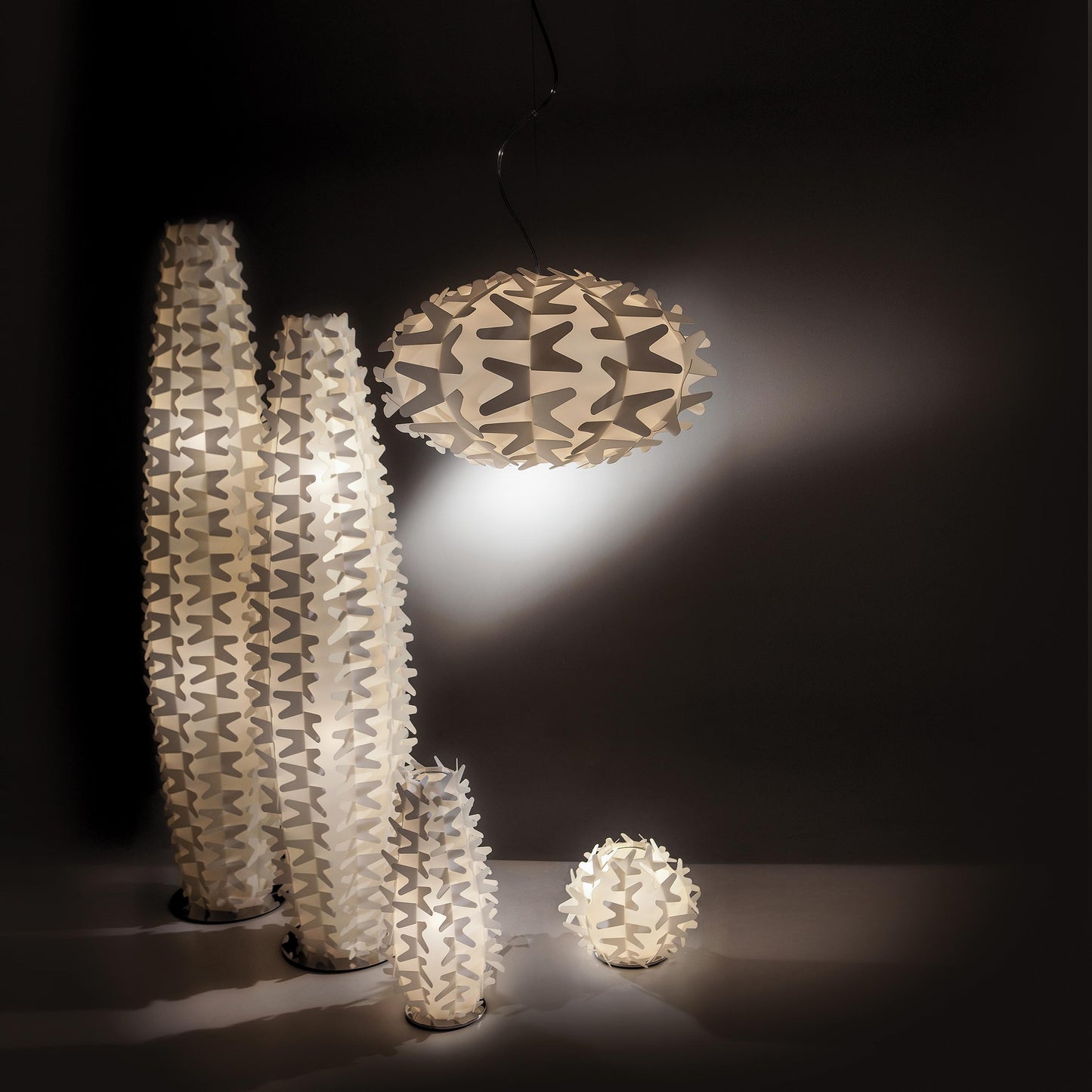 Cactus LED Floor Lamp in Detail.