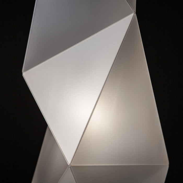 Diamond LED Floor Lamp in Detail.