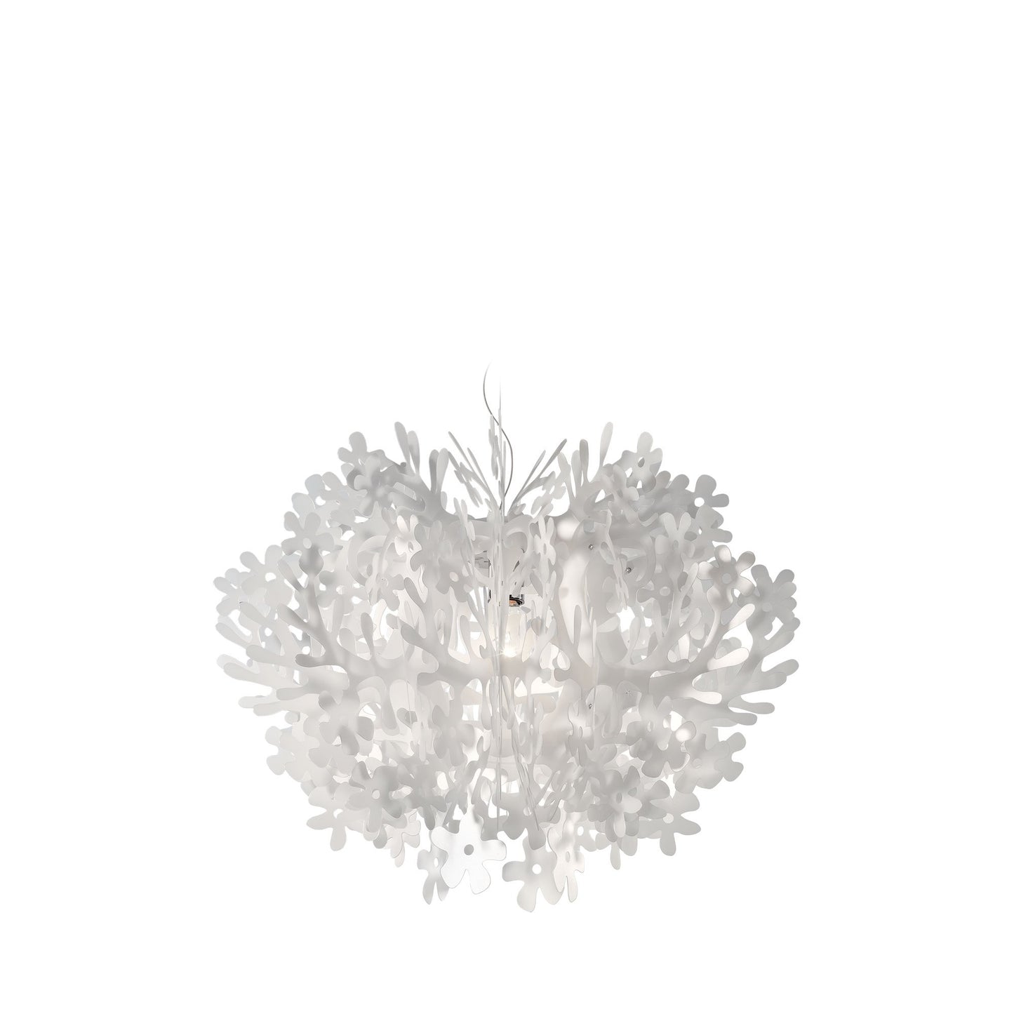 Fiorella LED Pendant Light in White (Small).