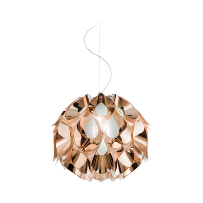 Flora LED Pendant Light in Copper (Medium).