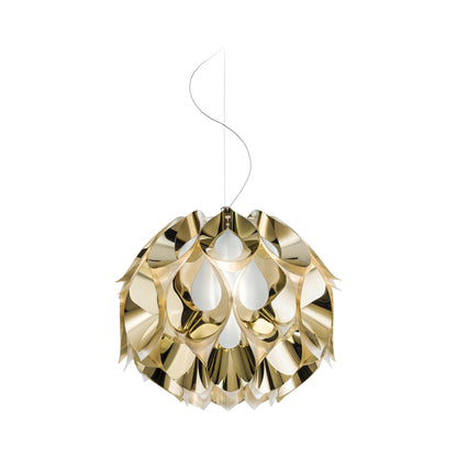 Flora LED Pendant Light in Gold (Medium).