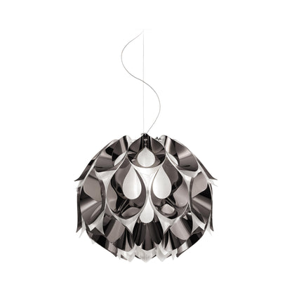 Flora LED Pendant Light in Pewter (Medium).