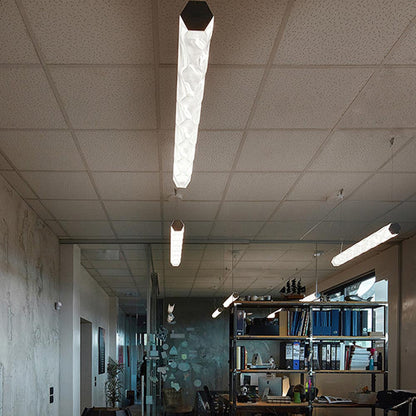 Hugo LED Pendant Light in office.