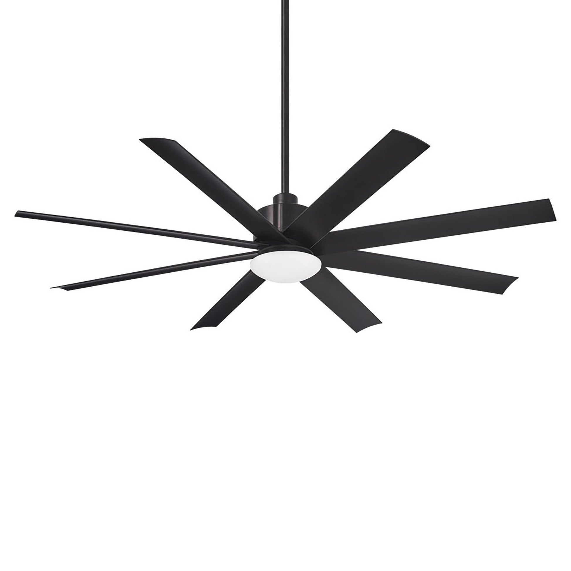 Slipstream Outdoor LED Ceiling Fan in Coal.