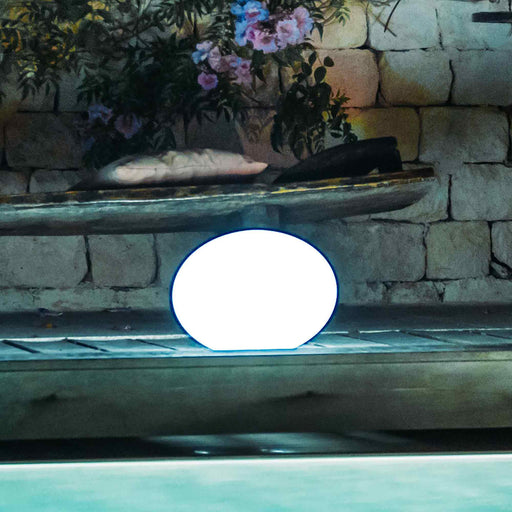 Flatball Floating Bluetooth Outdoor LED Lamp.