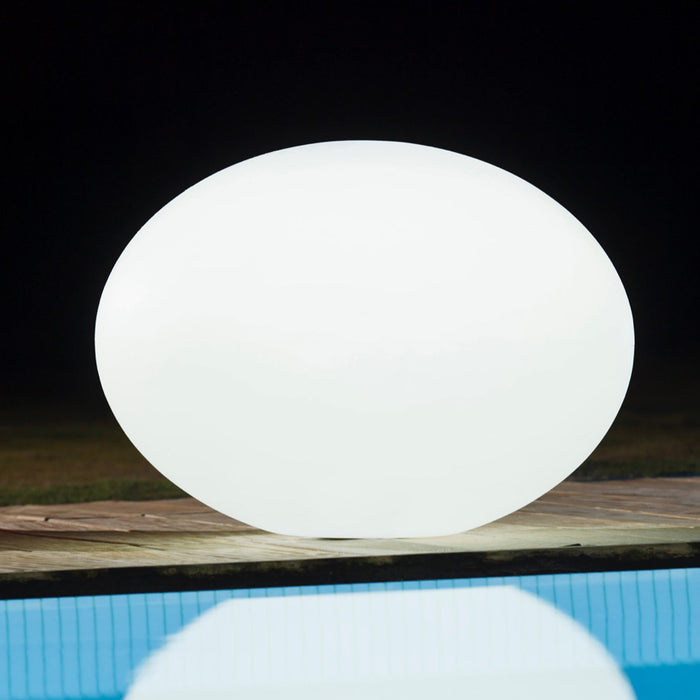 Flatball Floating Bluetooth Outdoor LED Lamp in Large.