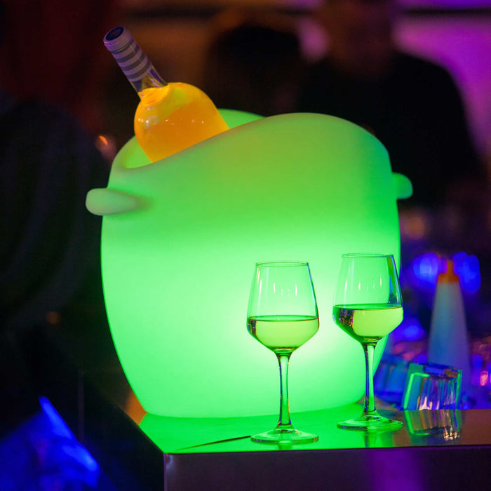 Fresh Bluetooth LED Champagne Cooler in Detail.