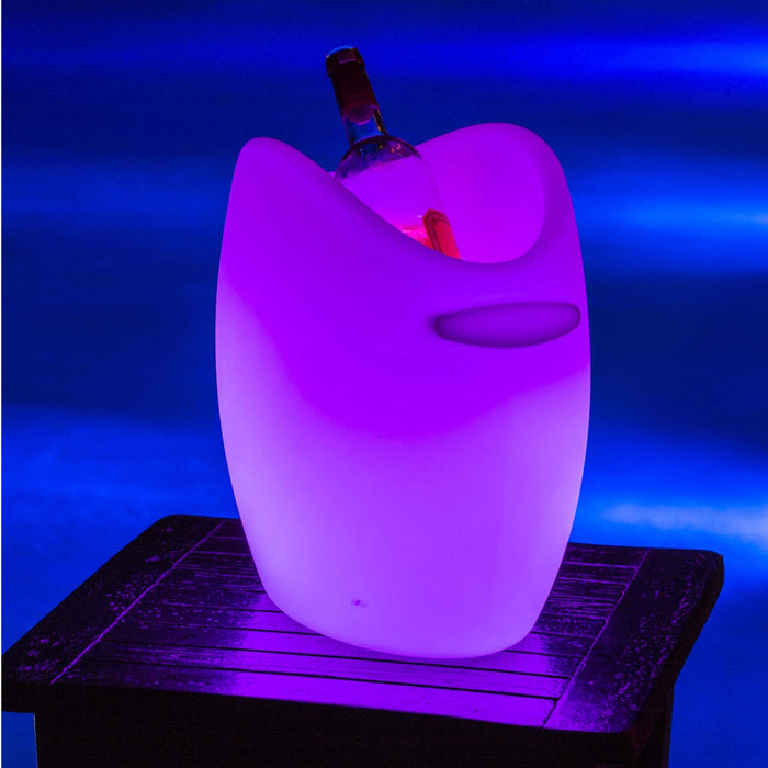 Fresh Bluetooth LED Champagne Cooler in Detail.