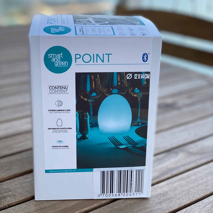 Point Bluetooth Outdoor LED Table Lamp in Detail.